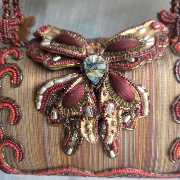 Vintage Mary Frances Clutch Beautiful - Picture 2 of 7